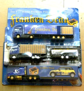3x Modelltrucks Frankenbräu, im Blister, 1:87 - Bild 1 von 1