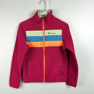 Cotopaxi Jacket Women XS Pink Teca Fleece Full Zip Midlayer Gorpcore Retro Ski - Picture 1 of 7
