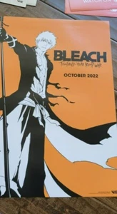 2022 SDCC EXCLUSIVE VIZ BLEACH 20TH ANNIVERSARY 2 SIDED ANIME MANGA POSTER - Picture 1 of 2