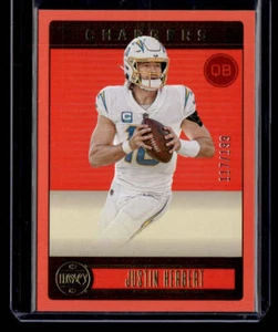 2023 Panini Legacy Orange #53 Justin Herbert - Chargers 117/199 - Picture 1 of 2