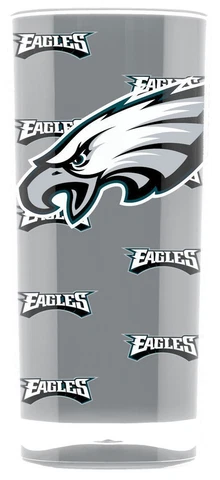 Philadelphia Eagles Insulated Tumbler - 16oz Shatterproof Square Free Ship NFL Cover
