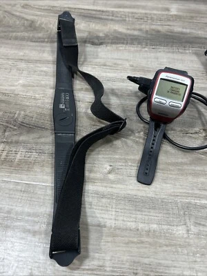 Garmin Forerunner 305 GPS Receiver With Heart Rate Monitor Running Fitness Watch - Image 1 of 4