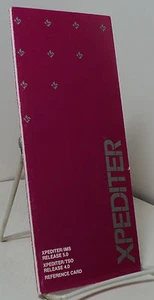 ADS Xpediter IMS 5.0 and Xpediter TSO 4.0 - Reference Card 1989 - Picture 1 of 2