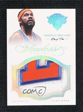 2012-13 Panini Flawless Patch Platinum 1/1 Rasheed Wallace #69 Patch