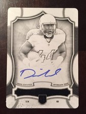 2015 Topps Supreme AUTO DAVID COBB BLACK PRINTING PLATE AUTOGRAPH TRUE 1/1