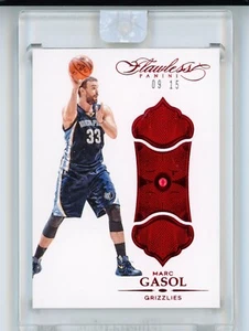 MARC GASOL 2015 FLAWLESS RUBY DIAMOND GEM /15 - Picture 1 of 2