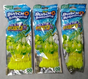 (3) Pack Nuevos Globos Zuru Bunch O Rellenar y Atar 30 en 20 Segundos Envío Gratis - Imagen 1 de 5