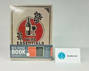 Libro de vino grande Kikkerland Wine Essentials ~ Kit de vino de 5 piezas - Imagen 1 de 7
