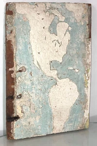 Clint Griffin, pintura firmada tablero 0n, mapa de América del Norte y del Sur, 2003 - Imagen 1 de 6