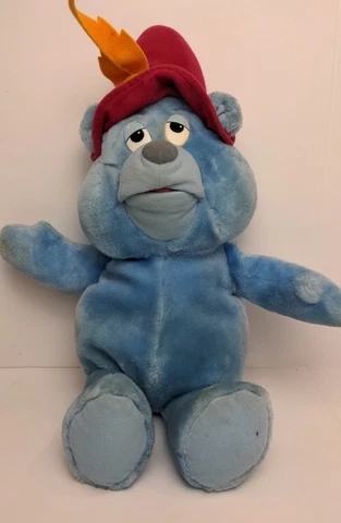 Vintage Fisher Price 1985 Disney’s Gummi Bears Tummi Gummi Plush Doll Cover