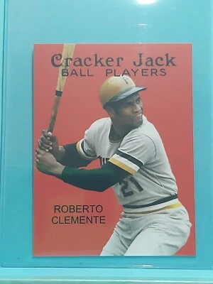 Roberto Clemente Cracker Jack  card 💥 free ship! - Image 1 of 4