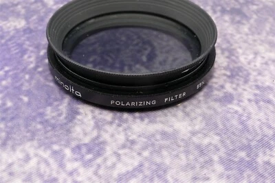 Vintage Minolta Polarizing Filter 55N 55mm Linear Slight Separation Outer Edge  - Image 1 of 4