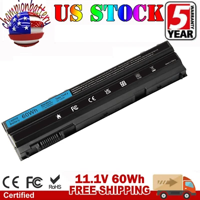 Batería T54FJ M5Y0X para Dell Latitude E6420 E6430 E5420 E5520 E5530 5200 mAh EE. UU. Foto 1 de 4