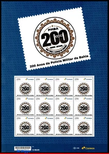 25-54 BRAZIL 2025 - 200 YEARS OF BAHIA'S MILITARY POLICE, SHEET MNH - Picture 1 of 3