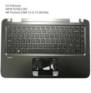 New Palmrest Case Keyboard Cover For HP Pavilion X360 13-A 13-A010 US 767823-001 - Picture 1 of 3