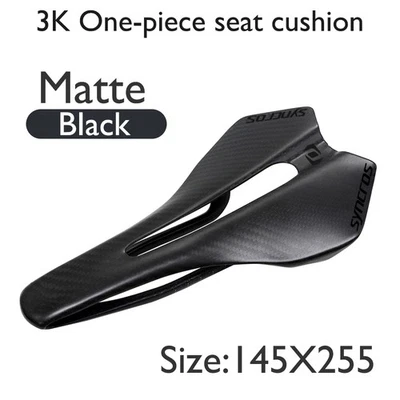  Bicicleta de Carreras MTB Bicicleta de Carretera Sillín de Carbono Hueco-Respirable Asiento Confort Foto 1 de 4