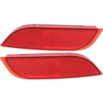 For Subaru Crosstrek Bumper Reflector 2016 2017 Driver & Passenger Pair/Set Rear - Изображение 1 из 4