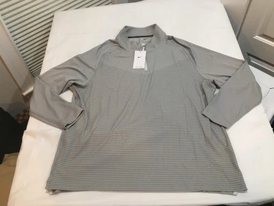 NUEVO CON ETIQUETAS $115.00 Nike Golf Hombres Dri-Fit ADV Vapor 1/4 Cremallera Camisa Gris Talla XXL Foto 1 de 3