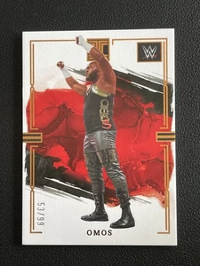 2023 Panini Impeccable WWE Base Omos #71 53/99 - Picture 1 of 2