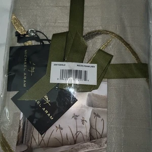 Michael Aram Iris Embroidered Standard Sham, NWT - Picture 1 of 5