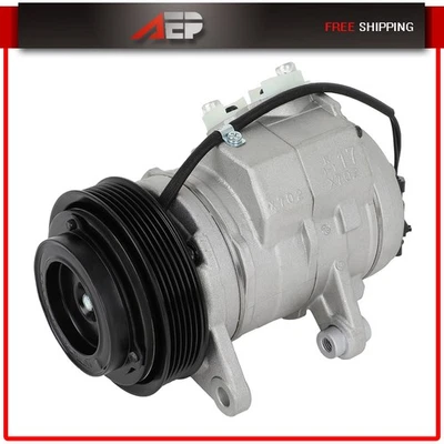 AC Compressor For 2004-2006 2007 Dodge Ram 1500 Dakota 06-07 Mitsubishi Raider - Image 1 of 4