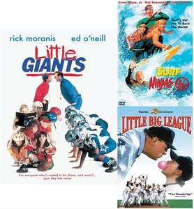 3-Film Sport Collection: Little Big League / Little Giants / Surf - Picture 1 of 1