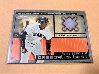 Barry Bonds 2002 Fleer Showcase Jersey Card - Excellent Condition - Image 1 of 2