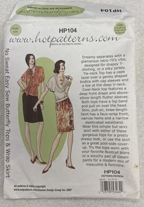 hot patterns sewing pattern HP104 NEW UNCUT - Picture 1 of 4