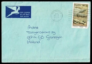 SG73 NAMIBIA 1996 Air mail cover to Holland - Picture 1 of 2