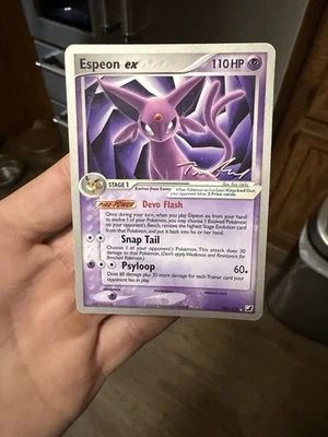 Espeon ex 102 Pokemon Promo Unseen Forces Non Holo World Championship 2007 NM - Image 1 of 2