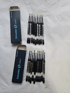 Pack of 19 Total New Schneider 103901 GS Cartridge Gelion 39 Black Replacement - Picture 1 of 5