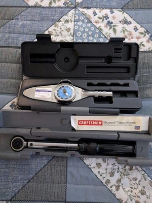 Craftsman. Precision Instrument Torque Wrenches Used - Image 1 of 4
