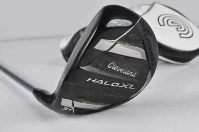 Left Hand Cleveland Halo XL Hy-Wood #3 Hybrid / 17 Degree / Stiff Flex Aldila 40 - Image 1 of 4