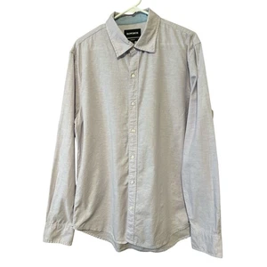 Bonobos Leinenmischung Langarm Button Down - Lila - L - Bild 1 von 9