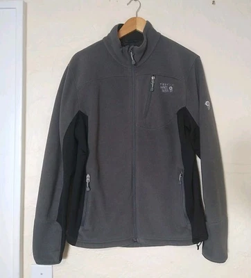 Chaqueta polar Mountain Hardwear para hombre mediana cremallera completa Polartec senderismo al aire libre  Foto 1 de 4