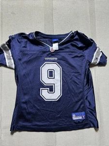Dallas Cowboys Tony Romo #9 Football Jersey NFL Blue Youth Boys Size Medium - Picture 1 of 8