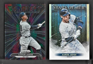 2 cards Panini Prizm #FL-6 Aaron Judge Yankees Insert Fearless & Stars of MLB NM - Picture 1 of 2