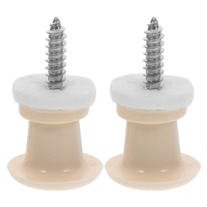 2 Pezzi Plastica Coda Chitarra Elettrica Parte Accessorio Basso Straplock - Foto 1 di 12