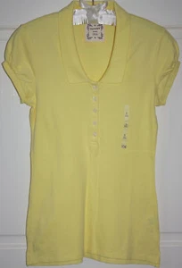Neu mit Etikett Old Navy gelbes Damen-Poloshirt Größe S - Bild 1 von 2