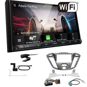 Kenwood Radio WiFi CarPlay für Ford Tourneo Transit Custom Phönix matt silber - Bild 1 von 6