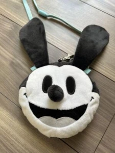 Borsa a tracolla Tokyo Disney Resort Oswald Pass astuccio peluche usato tracciamento - Foto 1 di 3