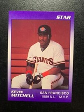 Kevin Mitchell 1990 STAR COMPANY 1989 MVP Card# 8 of 11 SAN FRANCISCO GIANTS