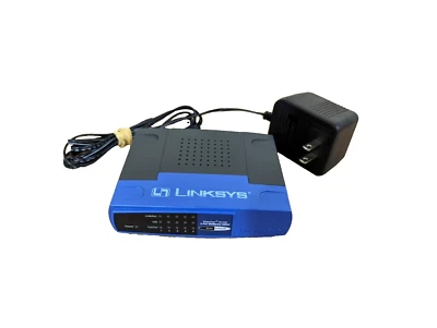 LINKSYS CISCO 10/100 5-Port Workgroup Fast Ethernet Switch EZXS55W v2 - Image 1 of 4