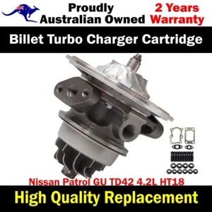 Upgrade Billet Turbo Core+Studs & Gaskets For Nissan Patrol GU TD42 4.2L HT18 - Picture 1 of 14