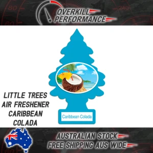 Little Trees Air Freshener Caribbean Colada - Car Truck Taxi Uber Home Office - Picture 1 of 1