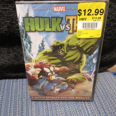 HULK vs THOR A Battle Between God and Monster DVD New Sealed - Image 1 of 4