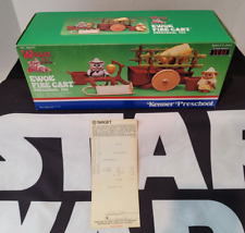 Ewok Fire Cart 1984 STAR WARS Kenner Preschool Vintage NEW SEALED w Receipt