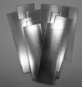 Nickel Silber Blatt/Armband Rohlinge 20ga 6"" x 2"" 0,81 mm Stück 12 - Bild 1 von 1
