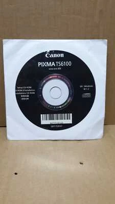 Genuine Canon PIXMA TS6100 Printer Driver CD Software for Windows & Mac OS - Image 1 of 3