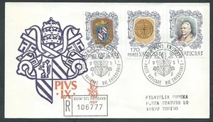 1978 VATICANO FDC VENETIA 152 PIO IX TIMBRO DI ARRIVO - VH - Imagen 1 de 1